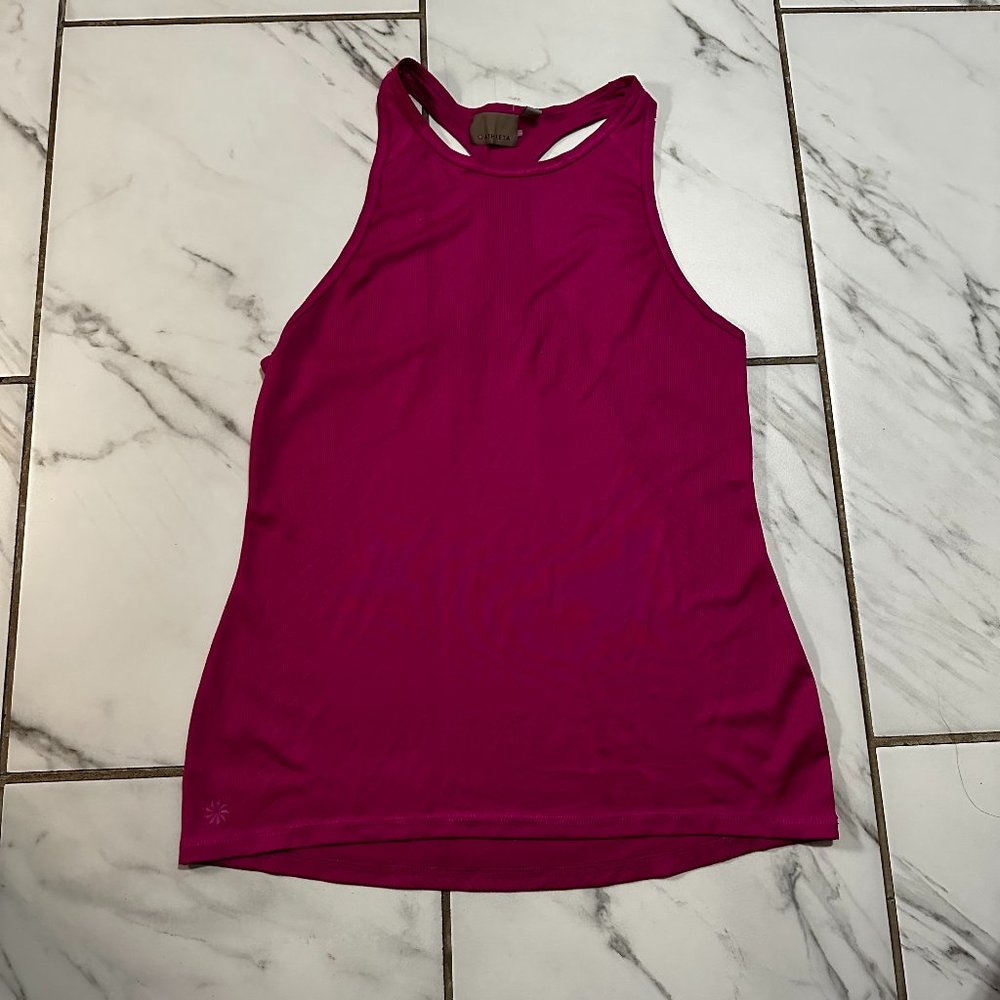 ATHLETA Women's Surge Tank Magenta Pink Size S